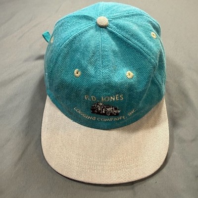 Vintage San Sun R.D. Jones Logging Company Embroidered Hat Cap