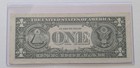 US One Dollar, 2009, $1 Federal Reserve Note, Low Serial Number — photo 2