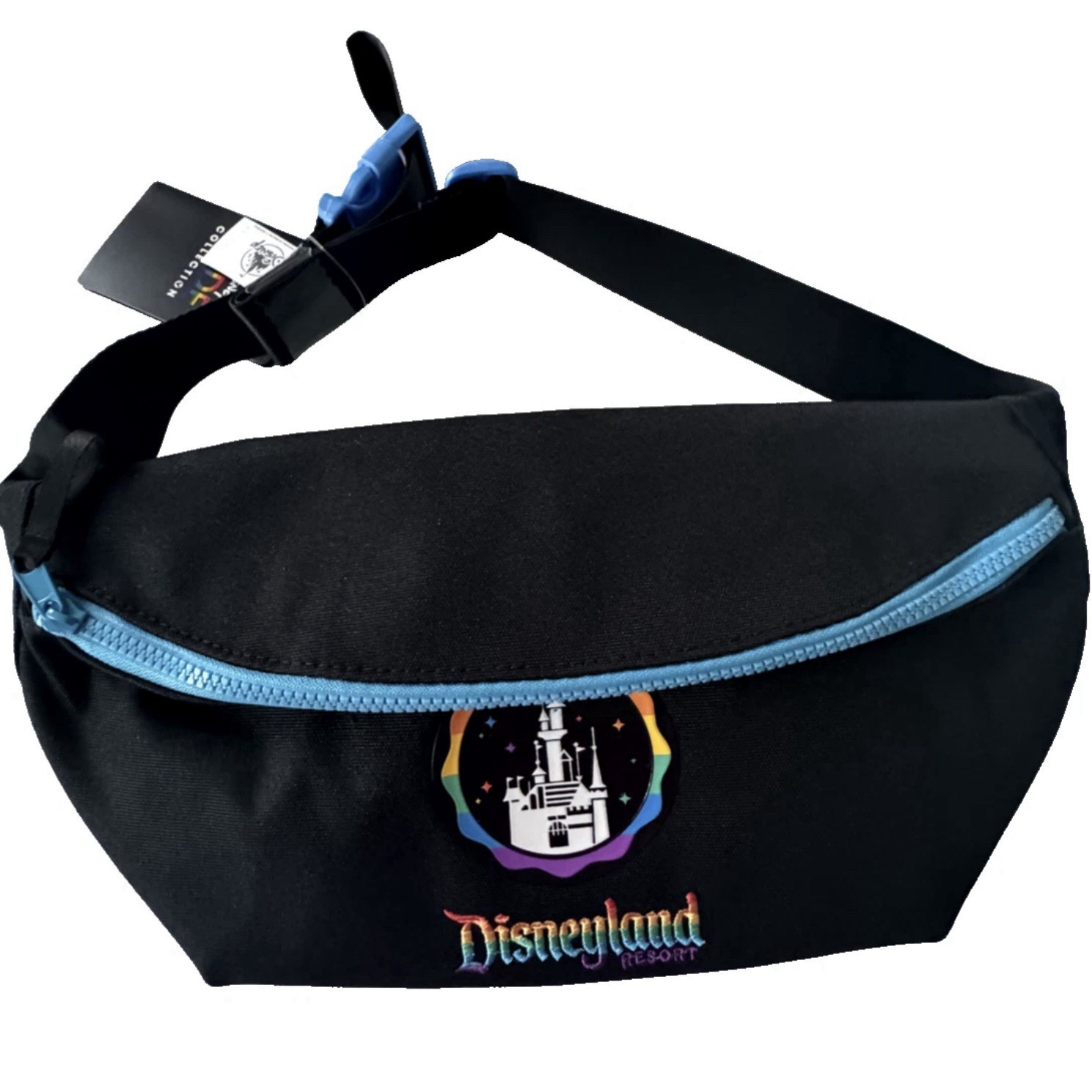 Disneyland Pride Belt Bag with Sleeping Beauty Castle Design Fanny Pack Crossbody
