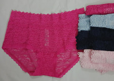 All Lace hipster bikini Panties. 4 colors. Woman's size XS / Small. essentials