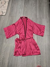 Pink Silk Victoria's Secret Robe
