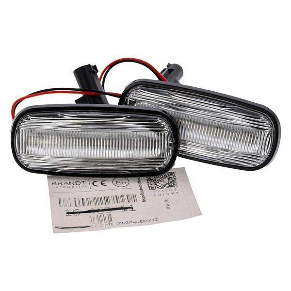 Seiten Blinker Blinkleuchten LED Weiss FüR Land Rover Freelander I L314 98-06-image