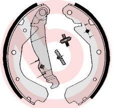 BREMBO Bremsbackensatz S 59 509 für OPEL