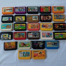  26 pieces Famicom software set