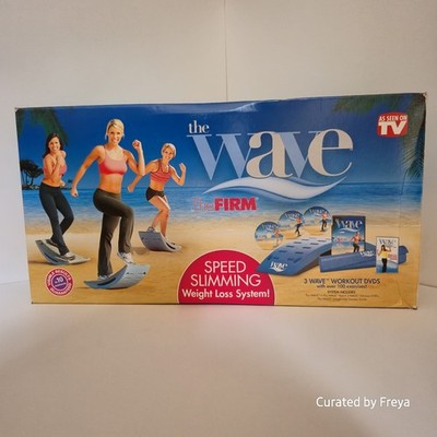   The Wave by The Firm Speed Slimming Personal Gym Step Board Kit NEW Open Box 