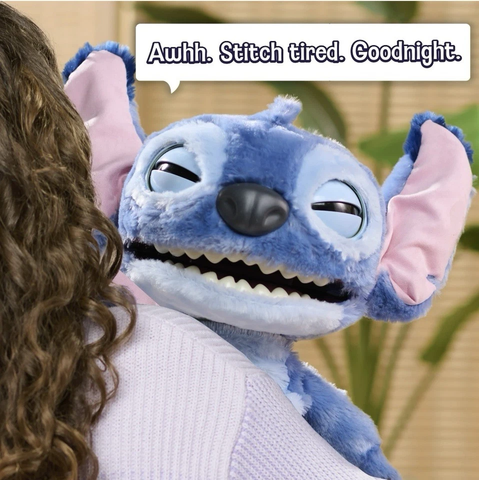 Disney Stitch Ultimate Stitch Interactive 17" Plush Toy, 100+ Sounds & Reactions - Image 3 of 4