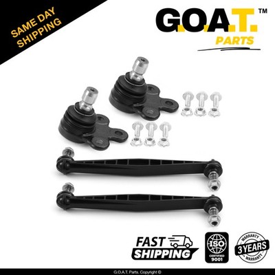 Front Sway Bar & Front Lower Ball Joint Kit for 2012-2020 Chevrolet Sonic 4 PCS