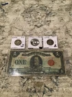 Coin bundle with old canadian dollar