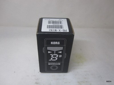Korg Pitchblack X Mini Pedal Tuner Ultra Buffer LED Display Compact for Guitar