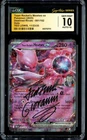 CGC GEM MINT 10 Auto 10 Signed Ted Lewis Team Rocket's Mewtwo ex 081/182 Holo