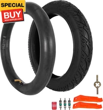 14x2.125 54-254 E-Bike Tire and Tube Set, 14 Inch Electric Scooter Tire Tube wit