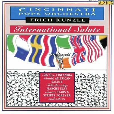INTERNATIONAL SALUTE [CD] Beethoven / Kunzel [*READ*, VERY GOOD]