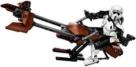 LEGO Star Wars Scout Trooper Speeder Bike 75532 Buildable Figures Toy Japan