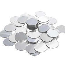 200 Pcs 1 Inch Mini Acrylic Round Mirrors Self Adhesive Mirror Stickers
