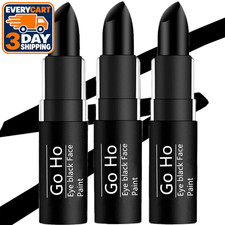 Go Ho 3PCS Eye Black Face Paint Stick for Sports,Waterproof Eye Black Baseball/S