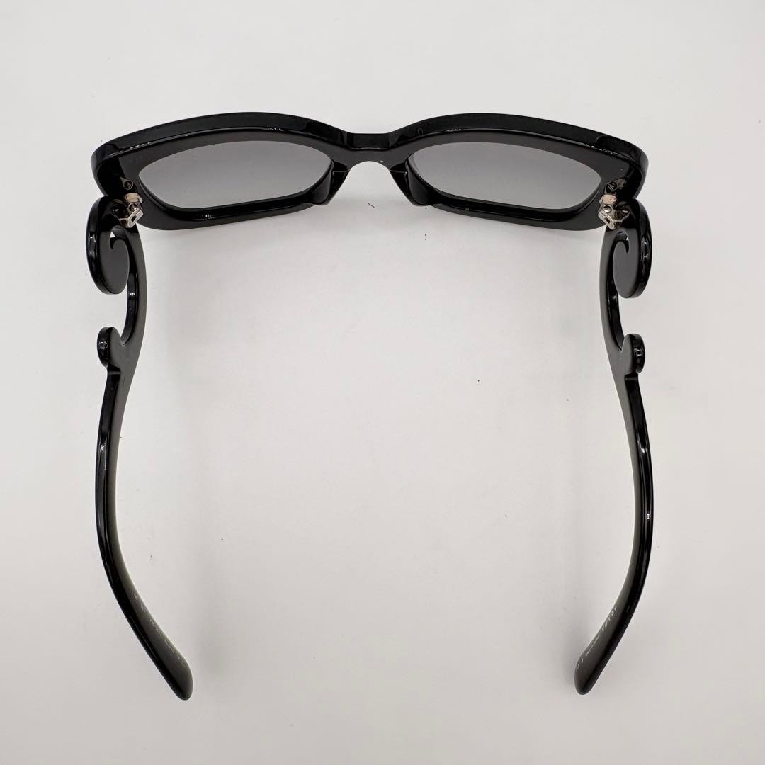Rare PRADA Sunglasses Baroque BLACK Hyde from japan - Gem