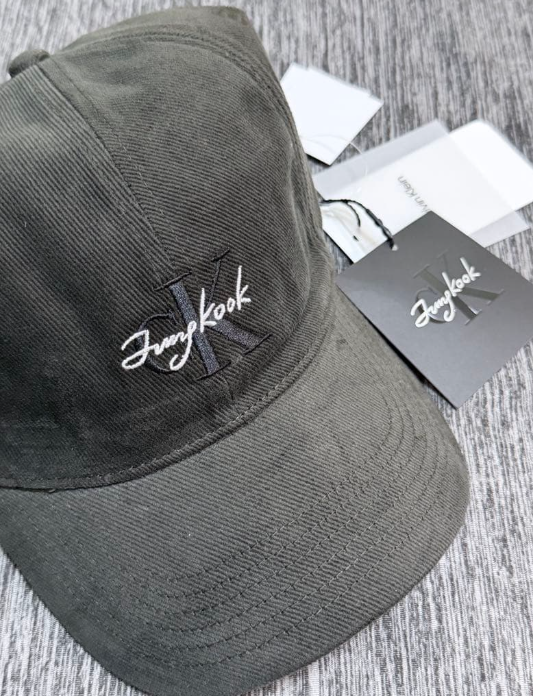 Jung Kook for   ジョングク キャップ　黒 BTS JUNGKOOK Jung Kook Calvin Klein Limited Black Cap Adjustable
