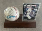 TONY GWYNN SIGNED BASEBALL AUTOGRAPH W/ 3 Other Signatures, Ball Case and Card