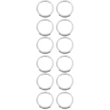  3 Pack Aluminum Hub Rings Caps Car Exterior Decorations Centering