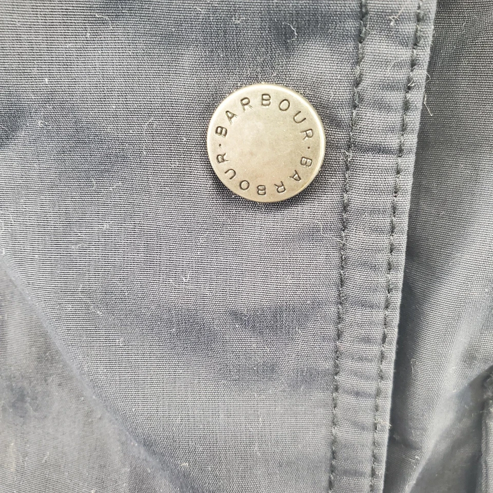 Barbour Parka Coat Womens 6 Waterproof Breathable FibreDown Belted Map Lining - Image 3 of 4