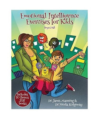 Boys Craft [Emotional Intelligence Exercises for Kids]: This book contains cut a