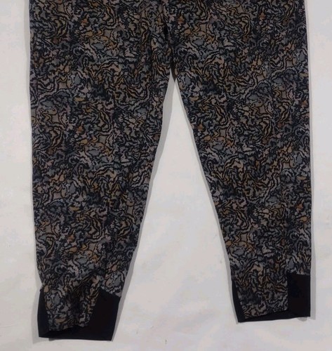 Athleta Trekkie North Pants Joggers Size 14 Black Geo Quick Dry Ripstop Active - Picture 4 of 10