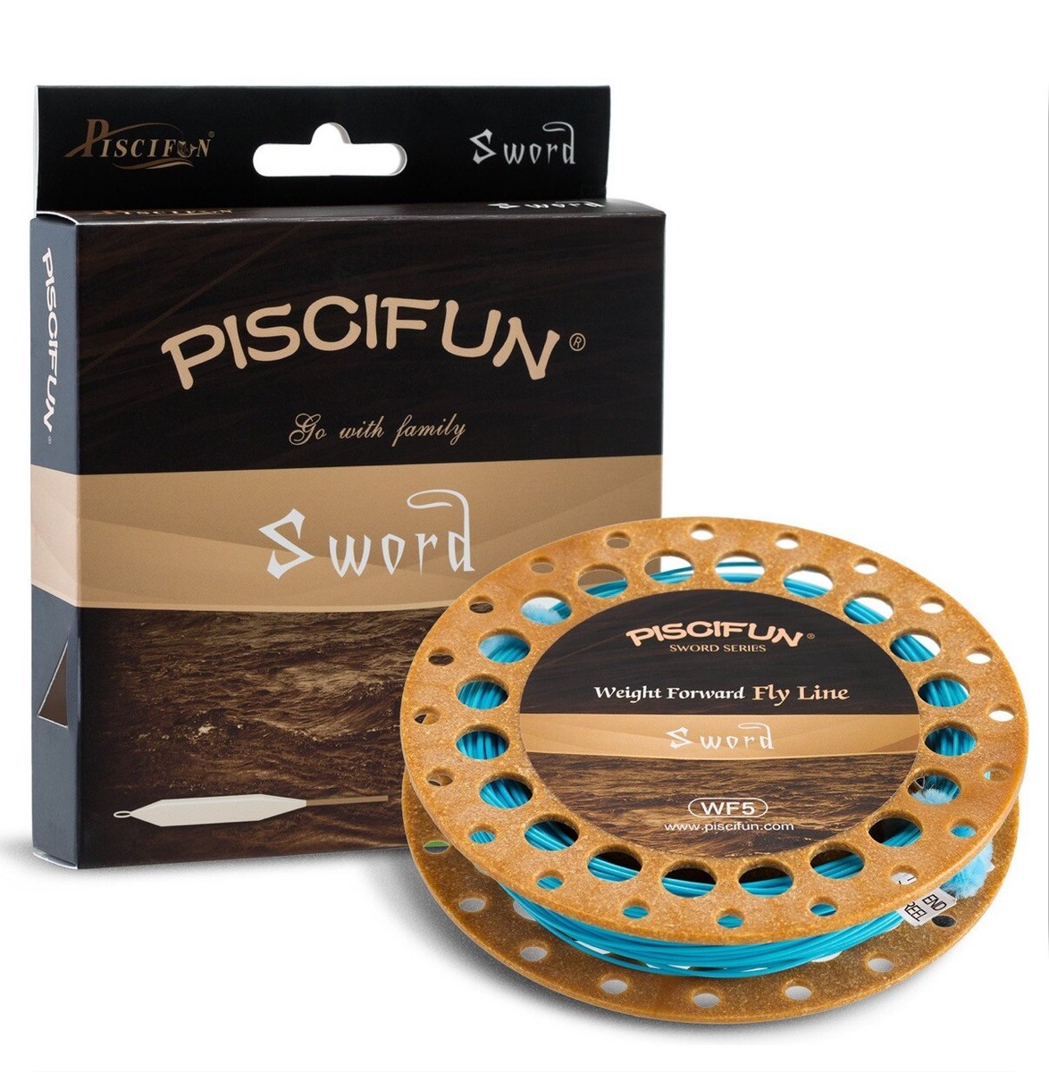 Piscifun Sword Weight Forward Floating Fly Line With Welded Loop