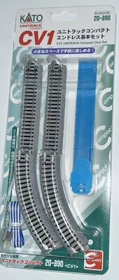 Kato Unitrack Compact CV1 Oval Set 20-890 N Gauge Track Pack Small Oval