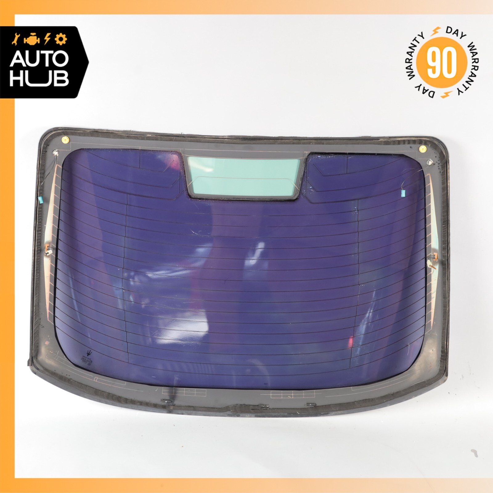 08-18 Maserati GranTurismo M145 Rear Windshield Wind Shield Back Glass OEM 16k