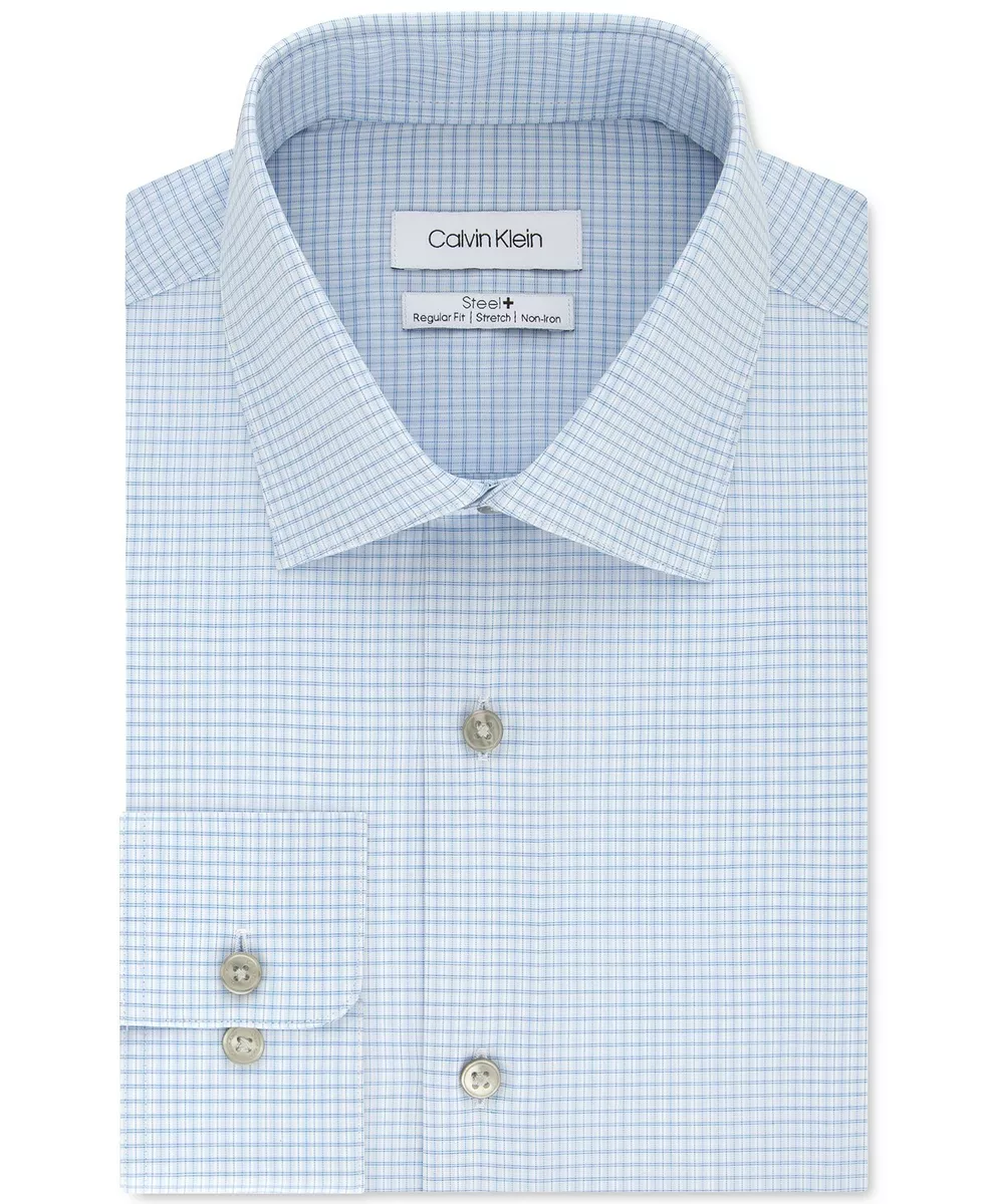 Calvin klein light blue dress shirt deals