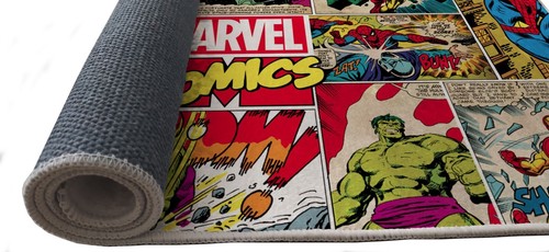 Marvel Comics Panel Rug, Awesome Christmas Gift, Best gift for Geeks, Anime Rug - Picture 7 of 7