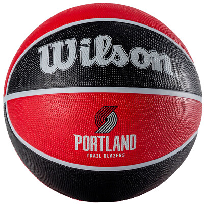 Basketball Unisex, Wilson NBA Team Portland Trail Blazers Ball, Rot