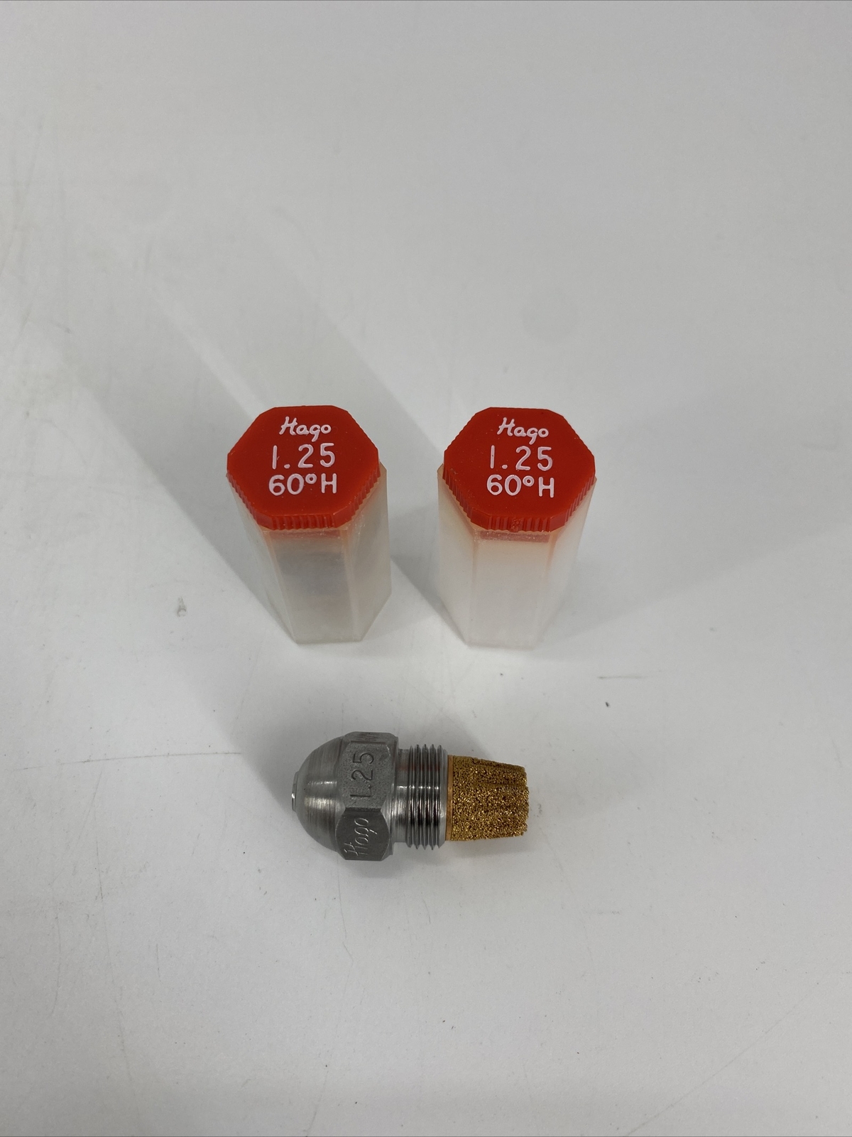 HAGO 1.25 GPH 60° H Hollow Oil Burner Nozzle 1.2560H 1.25 60 H for