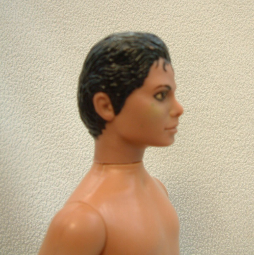 MICHAEL JACKSON male doll figure 11.5" jointed NUDE for play, dressing or OOAK - Picture 5 of 7