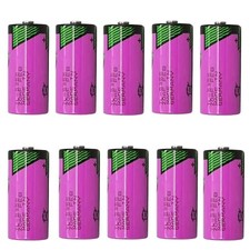 10x TL-5955 battery for Tadiran TL-5955/S 3.6V 2/3 AA 1.5 Ah Lithium Battery