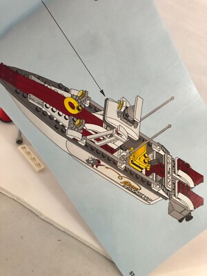 LEGO City 60147 Fishing Speed Boat Sport Shark Deep Sea Ocean as