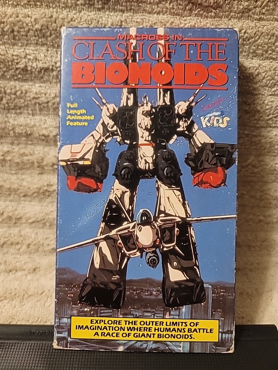 Macross In Clash Of The Bionoids VHS Anime Manga Comic