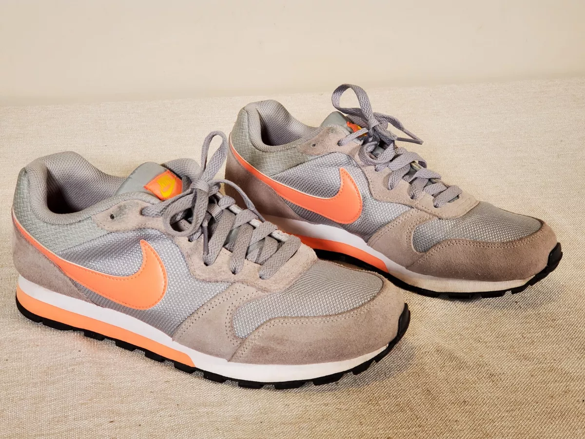 dominio comercio Metro EUC Nike MD Runner 2 Running Shoes Gray /Orange 749869-087 Women&#039;s  Size US 9.5 | eBay