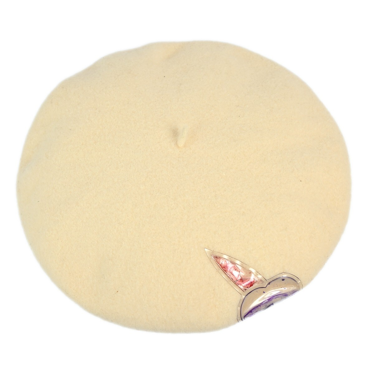 Chanel Ivory Beret Hat Small Good 163973 | eBay display picture 1