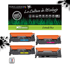 117A  pour HP Multipack de 4 Cartouches de Toner Noire /Cyan/Magenta/Jaune
