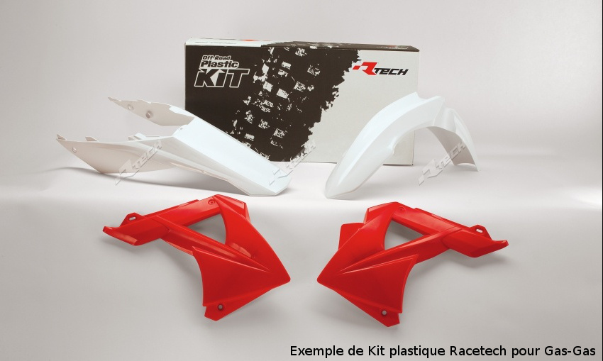 Kit plastiques Racetech rouge d'origine pour Gas Gas EC 125 250 300 2011