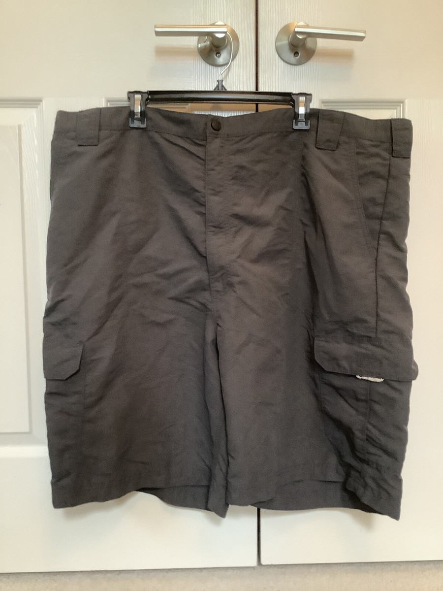 Wrangler Cargo Hiking Shorts Nylon Dark Gray Men's Size 46 NW924AS