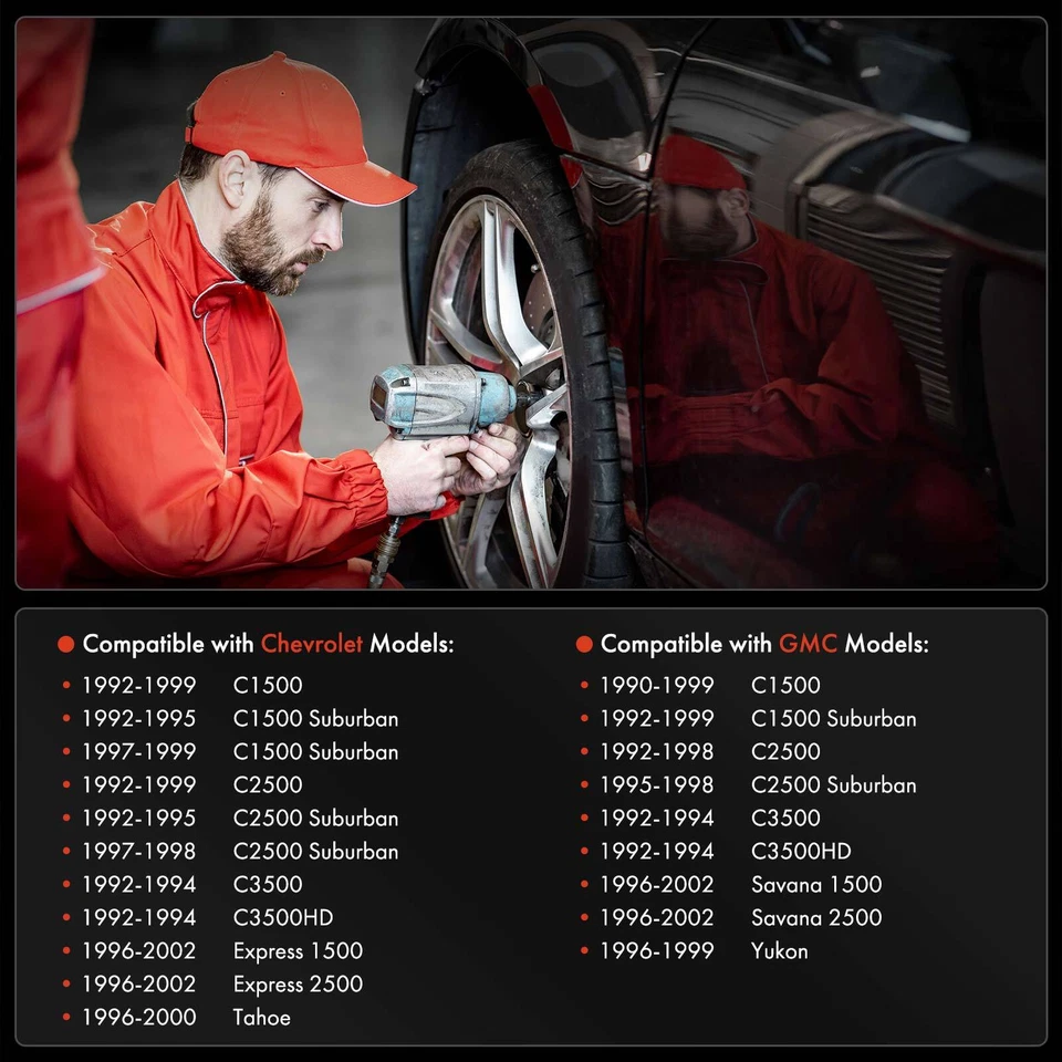 Sensor de velocidad de rueda ABS del conductor delantero LH para Chevrolet Tahoe 96-00 GMC Yukon 96-99 Foto 2 de 4