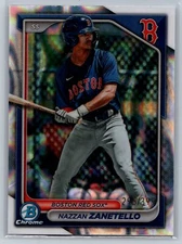 2024 Bowman Chrome #BCP-88 Nazzan Zanetello Lava Refractor 295/399