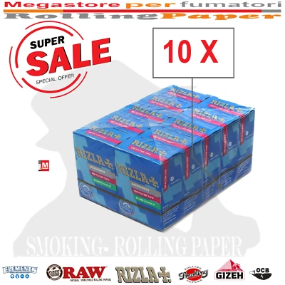 FILTRI RIZLA REGULAR 8MM FILTRO SPUGNA 10 SCATOLE DA 100 FILTRE