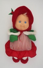 Fisher Price Puffalump Kids Christmas Holiday Plush Girl Doll Vintage 1992 Toy