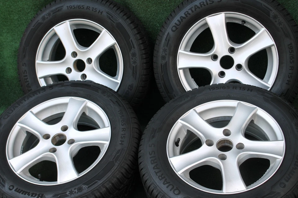 Peugeot 307 3* Citroen C4 L Winterräder 195/65 R15 91H ca.8mm DOT3121 - Bild 4 von 4