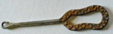 VINTAGE OLD METAL SHOE BUTTON HOOK