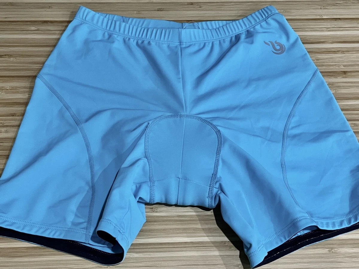 New Women s Beroy Cycling Shorts Bike Quick Dry Padded Turquoise