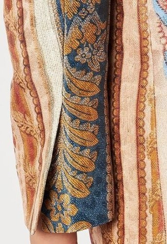 Just Cavalli blazer floral jacquard Made in Italy, lined, oversized RRP £2000 - Picture 3 of 29